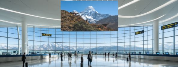 qualité Affichage LCD de signalisation usine