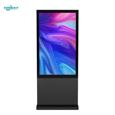 Bon prix 32 pouces Noir Android extérieur sans ventilateur Totem numérique vertical en ligne