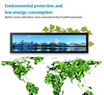 Bon prix 60000 Heures Durée de vie 700nits Luminosité Écran large Barre à rayures en ligne