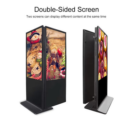 Bon prix AD/Windows/Android Solution LCD Stand commercial vidéo publicitaire pour l'affichage et l'affichage numériques intérieurs en ligne