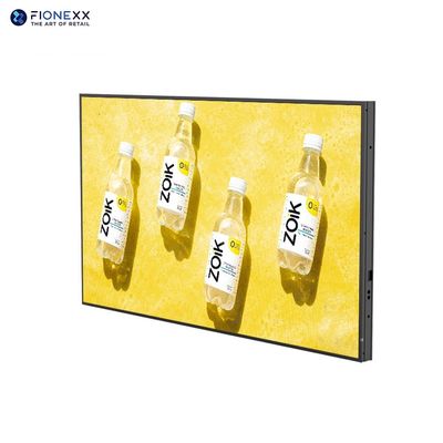 Bon prix 55 pouces UHD mono-faces 3000nits affichage LCD fenêtre boîtier en aluminium en ligne