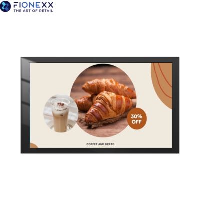 Bon prix Affichage de fenêtre numérique LCD de 12 mm monté sur le mur avec cadre en aluminium et performances en ligne