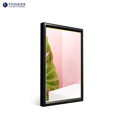Bon prix Affichage numérique haute définition 32 pouces, miroir LCD à cadre doré, 700 nits, affichage numérique miroir pour hôtels en ligne