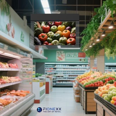 Bon prix Écran d'affichage suspendu double face ultra-mince de 43 pouces, affichage paysage 700 nits + 700 nits, écran haute définition double face en ligne