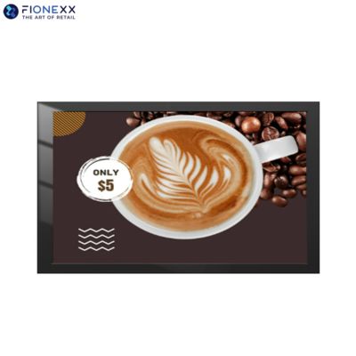 Bon prix Affichage numérique mural sans ventilateur extérieur Android noir 32 pouces en ligne