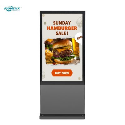Bon prix Totem numérique Android personnalisable de qualité commerciale 800-2500nits en ligne