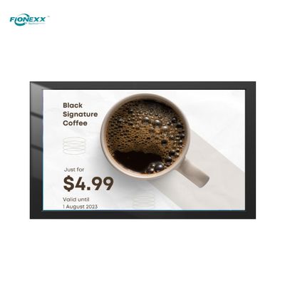 Bon prix Réseau WiFi/RJ45 75 pouces Fenêtres extérieures noires sans ventilateur Signage numérique mural avec résolution 3840*2160 en ligne