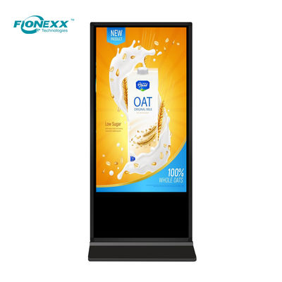 Bon prix 65 pouces 4K affichage numérique totem intérieur kiosque autonome en ligne