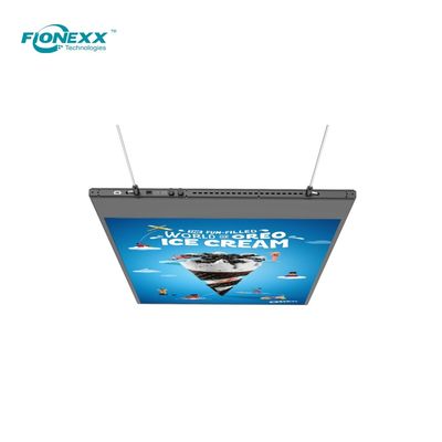 Bon prix Double face TFT LCD 1080p Signage numérique suspendu 43/49/55 pouces Noir 700+700nits en ligne