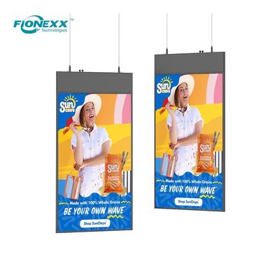Bon prix Affichage LCD personnalisé de 43 pouces à double face, plafond monté, résolution 1920x1080 en ligne