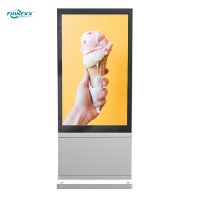 Bon prix Taille LCD 49 pouces Plancher intérieur Standing Digital Totem Kiosque publicitaire avec écran tactile en ligne