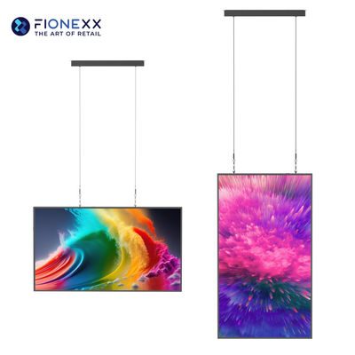 L'affichage de fenêtre LCD de haute luminosité de 49 pouces est indispensable pour une publicité efficace en magasin.