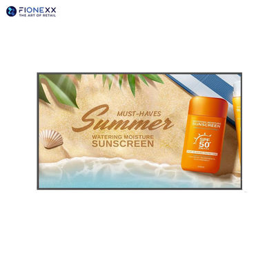 Affichage de fenêtre LCD ultra résistant à l'exposition directe au soleil