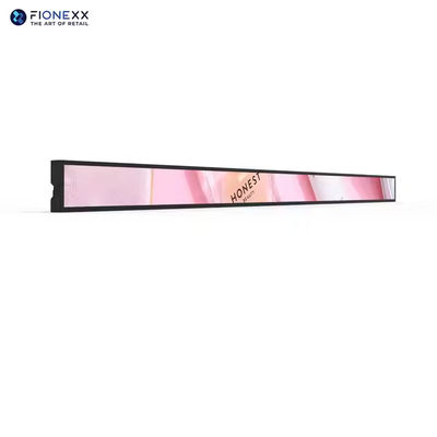 Bon prix Écran LCD à barre étirée à étagère de 47,1 pouces avec haute résolution pour les écrans publicitaires LCD en ligne