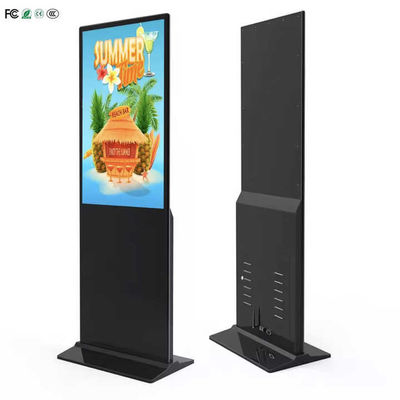 Écran tactile à haute luminosité Totem Floor Standing Écran LCD publicitaire Affichage numérique