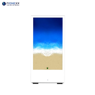 Bon prix 2000nits luminosité Kiosque LCD numérique avec batterie mobile IP65 wifi étanche et connexion Bluetooth en ligne