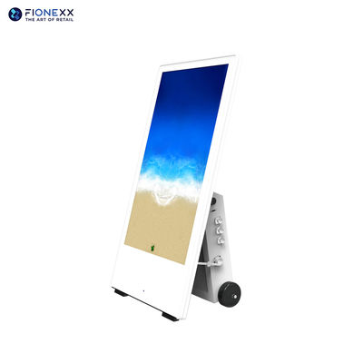 Bon prix Écrans LCD publicitaires extérieurs de 43 pouces 2000nits Lumière et batterie portable en ligne