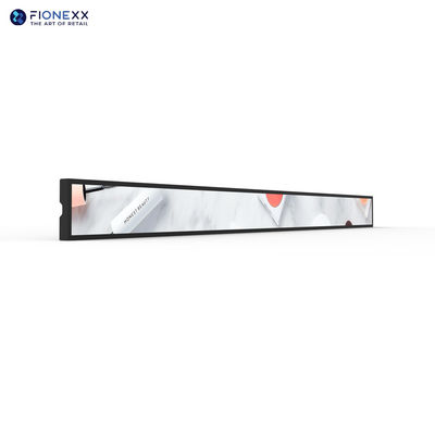 Solution Android Écran LCD étiré 400nits Lumière 37,8 pouces Écran d'étagère