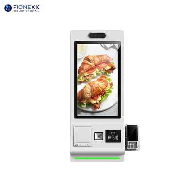 Bon prix Kiosques tout-en-un avec imprimante thermique intégrée pour la restauration rapide et le commerce de détail en ligne