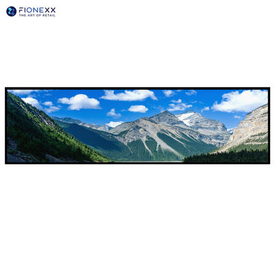 Moniteur de barre ultra large de 88 pouces monté sur le mur affichage LCD avec 15,5 mm de bordure
