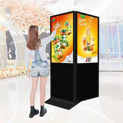 Bon prix Écran tactile à résolution LCD 1920*1080 Affichage publicitaire Signalisation numérique Kiosque intelligent Totem vertical en ligne