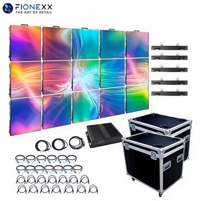 Mur d'affichage LED intérieur couleur haute luminosité avec une excellente visibilité