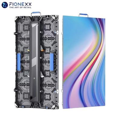 Écran d'affichage LED couleur SMD P4 professionnel, panneau mural vidéo LED avec type de montage en aluminium, suspendu au mur