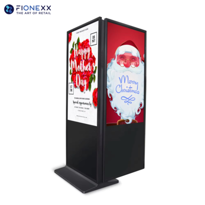 Bon prix Écran tactile à résolution LCD 1920*1080 Affichage publicitaire Signalisation numérique Kiosque intelligent Totem vertical en ligne