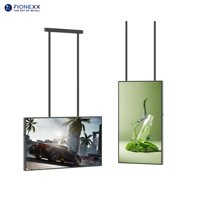 Bon prix 49 pouces Android Board OD10 Slim Bezel Haute luminosité suspendue monoplace affichage LCD fenêtre en ligne