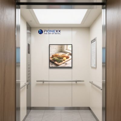 Écran LCD haute résolution et cristallin pour lecteur multimédia d'hôtel, affichage numérique, publicité, Android, support mural carré, signalisation numérique intérieure