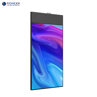 Bon prix Affichage LCD suspendu à double face de 55 pouces affichage numérique vertical 700nits + 700nits en ligne