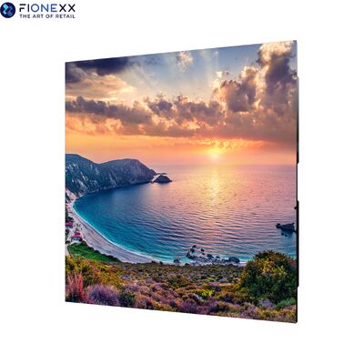 Bon prix Cadre de panneau en fibre de carbone de faible puissance Conçu pour être léger tout en un seul module Installation rapide avant et arrière Ajustement de courbure flexible Affichage LED intérieur en ligne