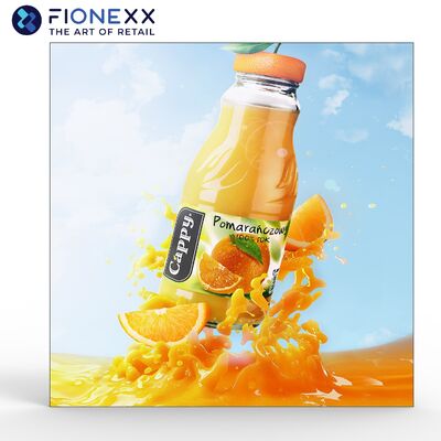 Bon prix Conception basse consommation Panneau en fibre de carbone Assemblage sans couture Léger Module tout-en-un Installation rapide avant et arrière Réglage flexible de la courbure Écran LED intérieur en ligne