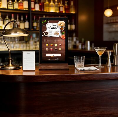 Bon prix Sans fil et portable, plus flexible sur la table à manger Écran LCD d'affichage de 11,6 pouces en ligne