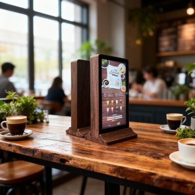 Bon prix 11,6 pouces Écran de chargement portable, permettant l'interaction en cuisine après que les clients aient passé leurs commandes eux-mêmes en ligne