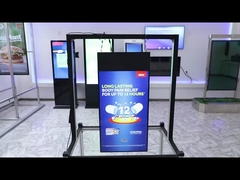 Affichage suspendu à double face ultrafin