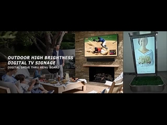 Téléviseur extérieur tout métal