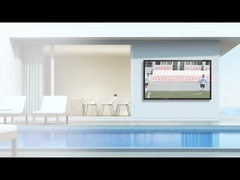 Téléviseur adapté à une utilisation en extérieur, avec un angle de vision large