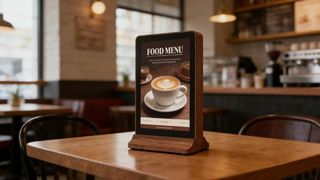 Écran LCD portable alimenté par batterie